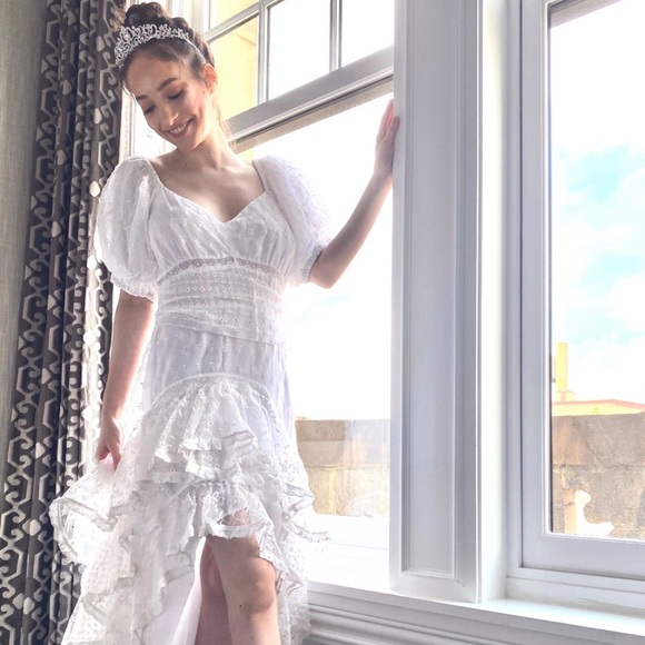 Loveshackfancy white maxi dress - Picture 1 of 6